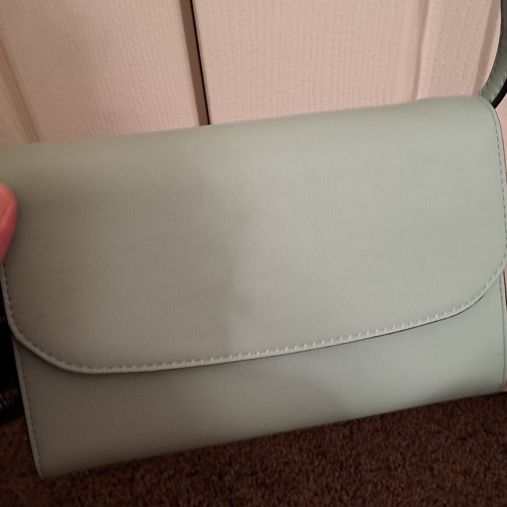 Vera Wang Mint Green Crossbody Bag - Picture 10 of 10